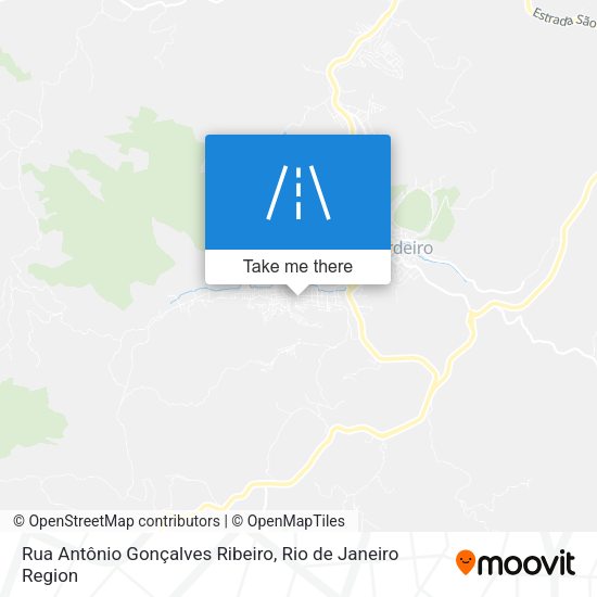 Rua Antônio Gonçalves Ribeiro map
