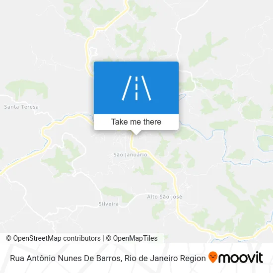 Rua Antônio Nunes De Barros map