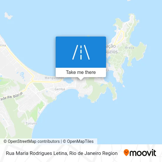 Rua Maria Rodrigues Letina map