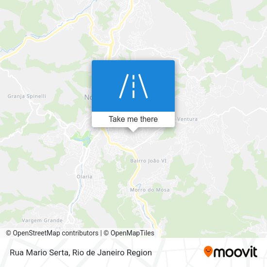 Rua Mario Serta map