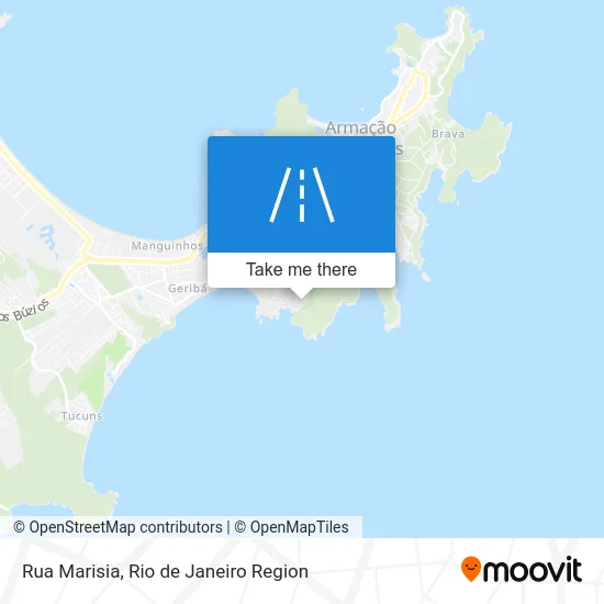 Rua Marisia map