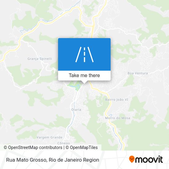 Rua Mato Grosso map