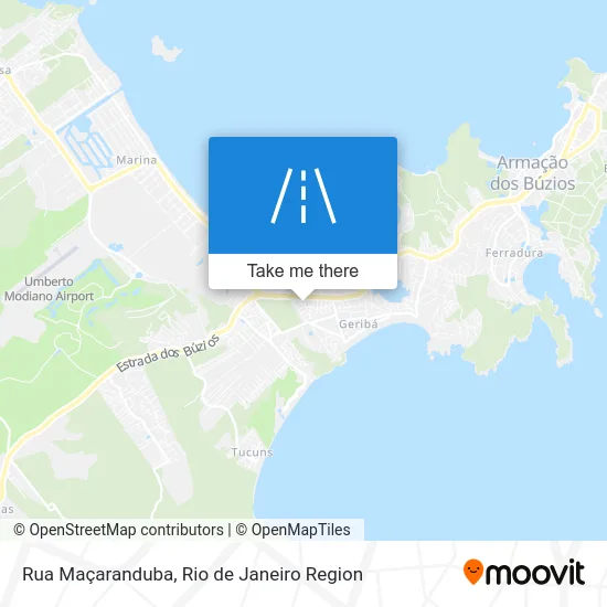 Rua Maçaranduba map