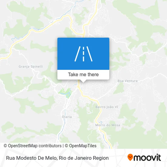 Rua Modesto De Melo map
