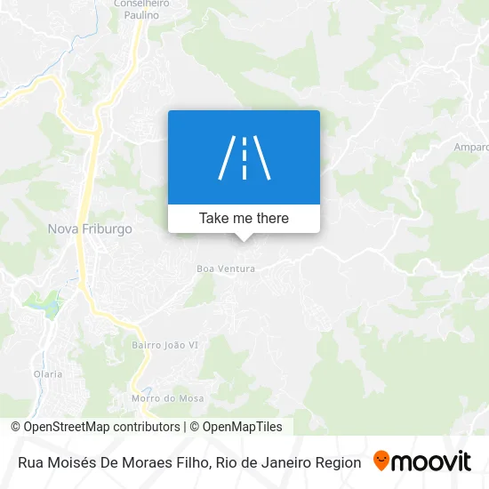 Rua Moisés De Moraes Filho map