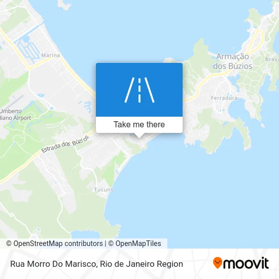 Rua Morro Do Marisco map