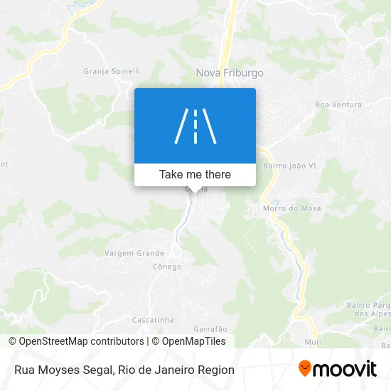 Rua Moyses Segal map
