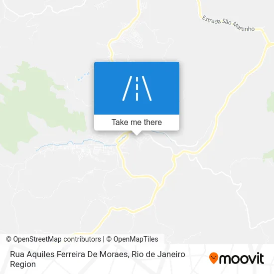 Rua Aquiles Ferreira De Moraes map