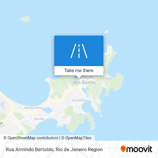 Rua Armindo Bertoldo map