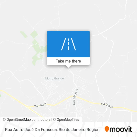 Rua Astro José Da Fonseca map