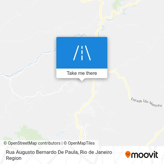 Rua Augusto Bernardo De Paula map