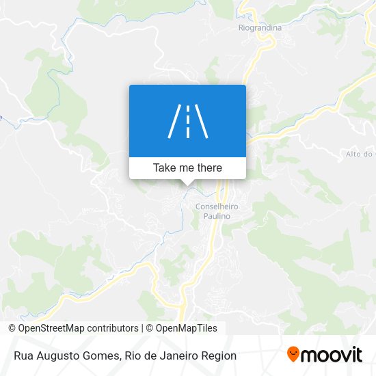 Rua Augusto Gomes map