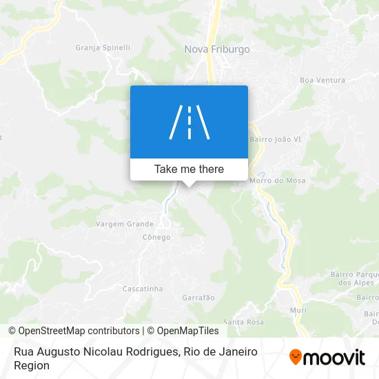 Rua Augusto Nicolau Rodrigues map