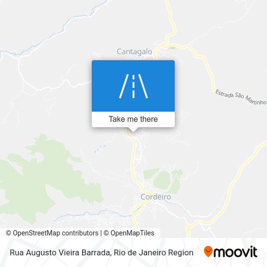 Rua Augusto Vieira Barrada map