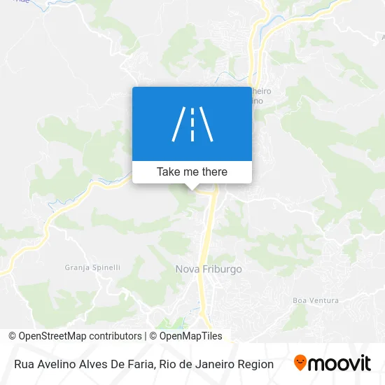 Rua Avelino Alves De Faria map