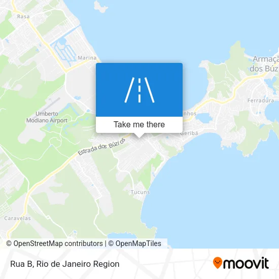 Rua B map