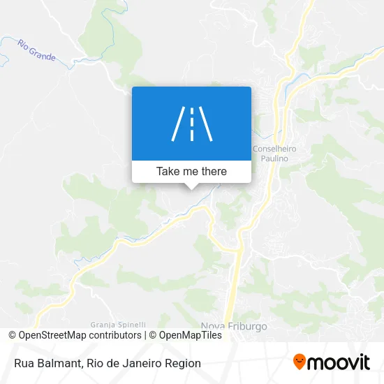 Rua Balmant map