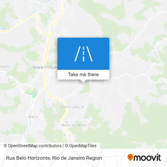 Rua Belo Horizonte map