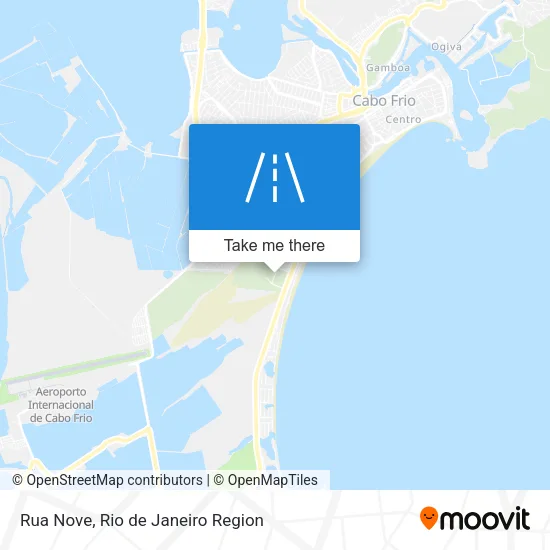 Rua Nove map