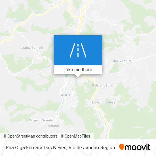Rua Olga Ferreira Das Neves map