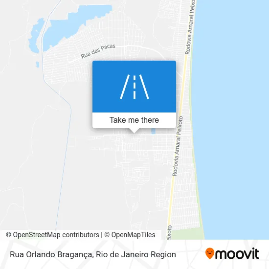 Rua Orlando Bragança map