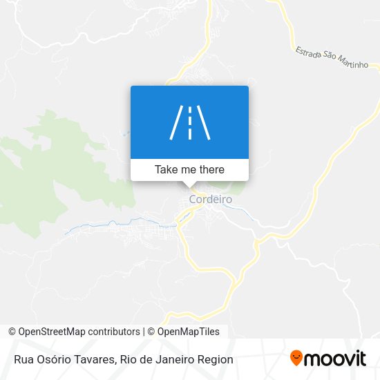 Rua Osório Tavares map