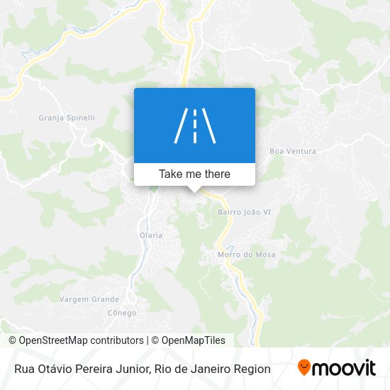 Rua Otávio Pereira Junior map