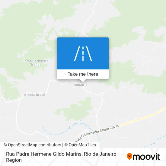 Rua Padre Hermene Gildo Marins map