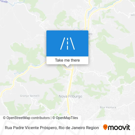 Rua Padre Vicente Próspero map