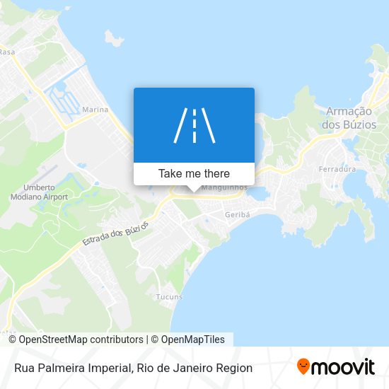 Rua Palmeira Imperial map