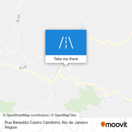 Rua Benedito Castro Candinho map