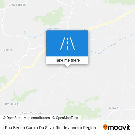 Rua Berino Garcia Da Silva map