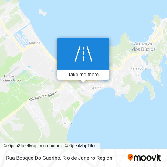 Rua Bosque Do Gueriba map