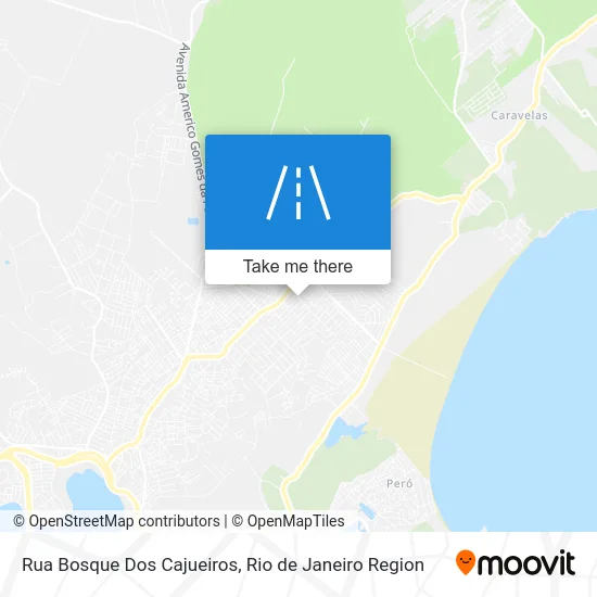 Rua Bosque Dos Cajueiros map