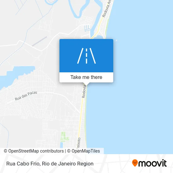 Rua Cabo Frio map