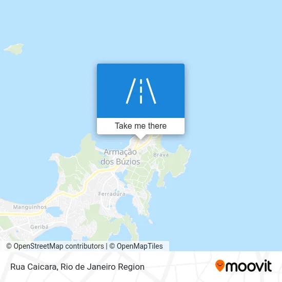 Rua Caicara map