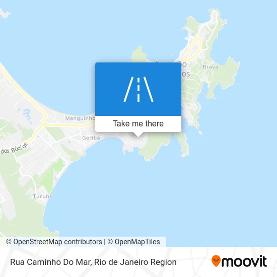 Rua Caminho Do Mar map