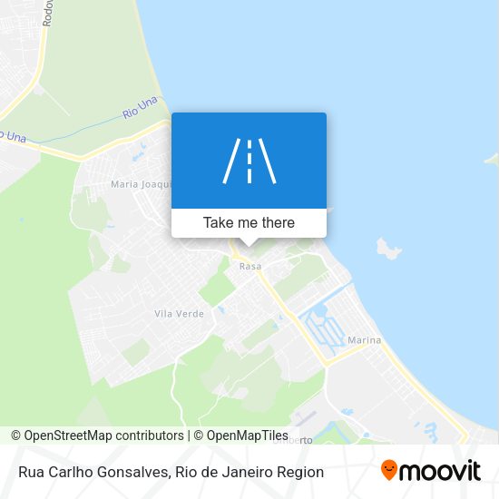 Rua Carlho Gonsalves map