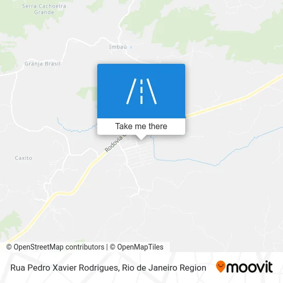Rua Pedro Xavier Rodrigues map