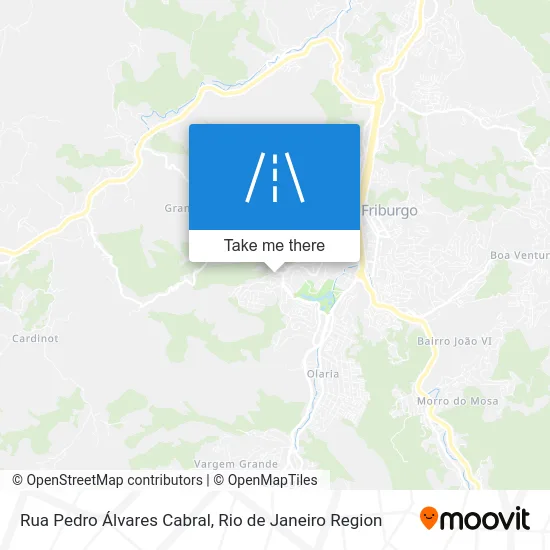 Rua Pedro Álvares Cabral map