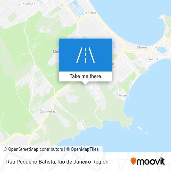 Rua Pequeno Batista map