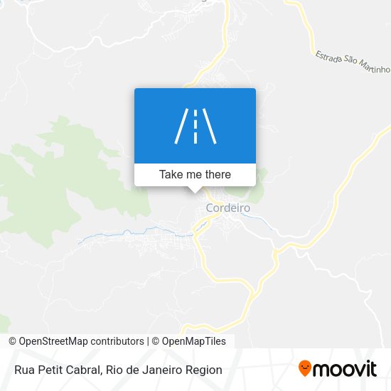 Rua Petit Cabral map