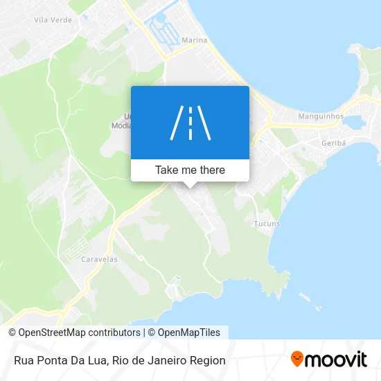 Rua Ponta Da Lua map