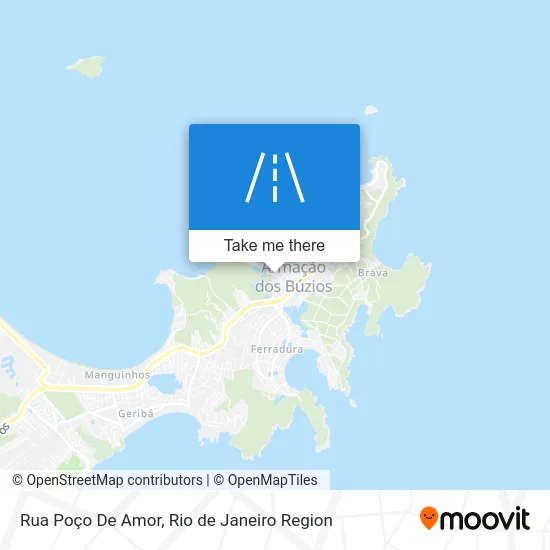 Rua Poço De Amor map