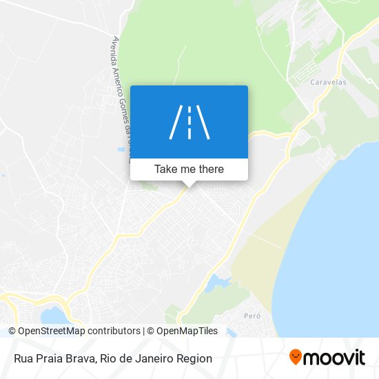 Rua Praia Brava map