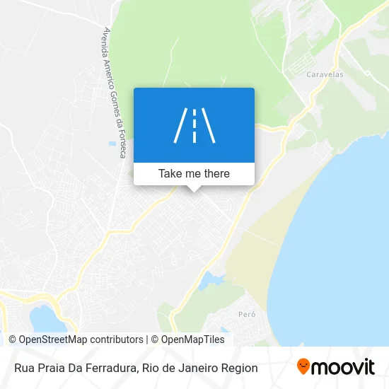 Rua Praia Da Ferradura map
