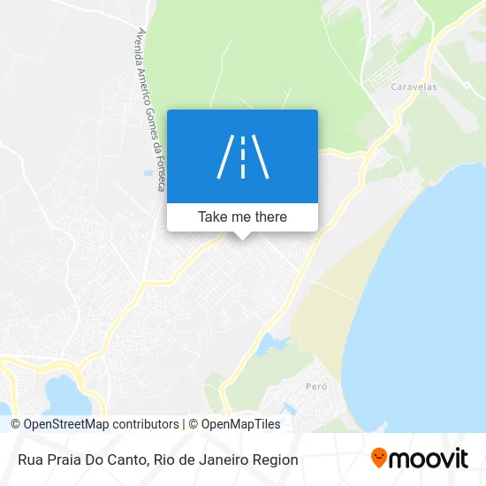 Rua Praia Do Canto map