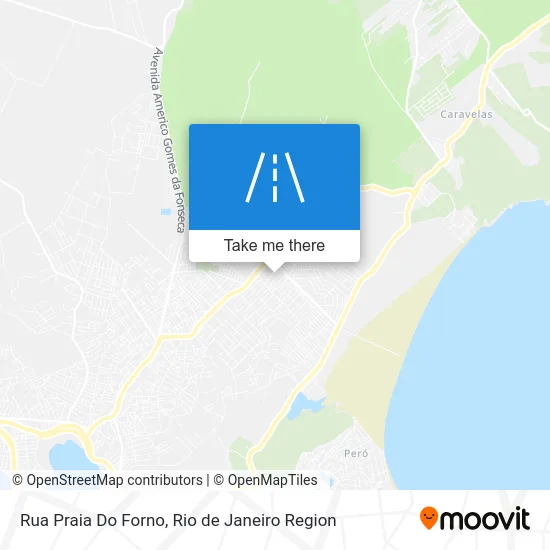 Rua Praia Do Forno map