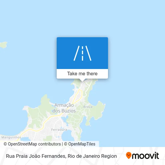Rua Praia João Fernandes map