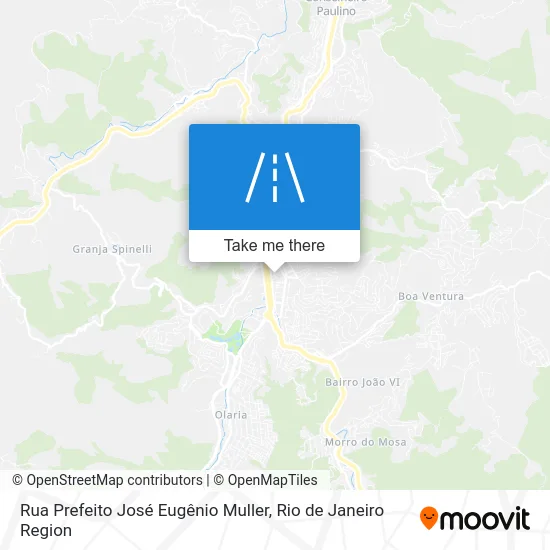 Rua Prefeito José Eugênio Muller map